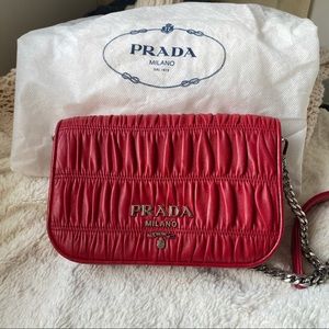 Prada Nappa Gaufre crossbody bag